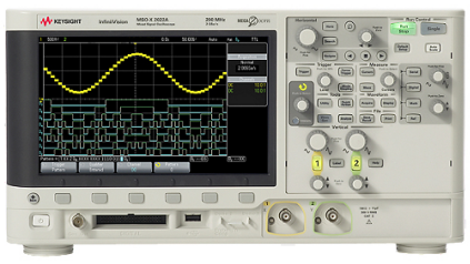 安捷倫Agilent DSOX2012A 示波器 100 MHz 2 個模擬通道